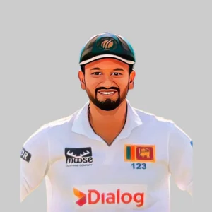 Dimuth Karunaratne Sri Lanka cricket team opening batsman profile photo