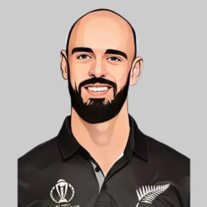 Daryl Mitchell New Zealand all rounder profile photo