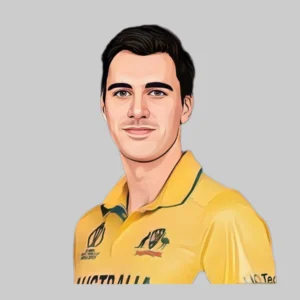 Pat Cummins Bowling for Australia