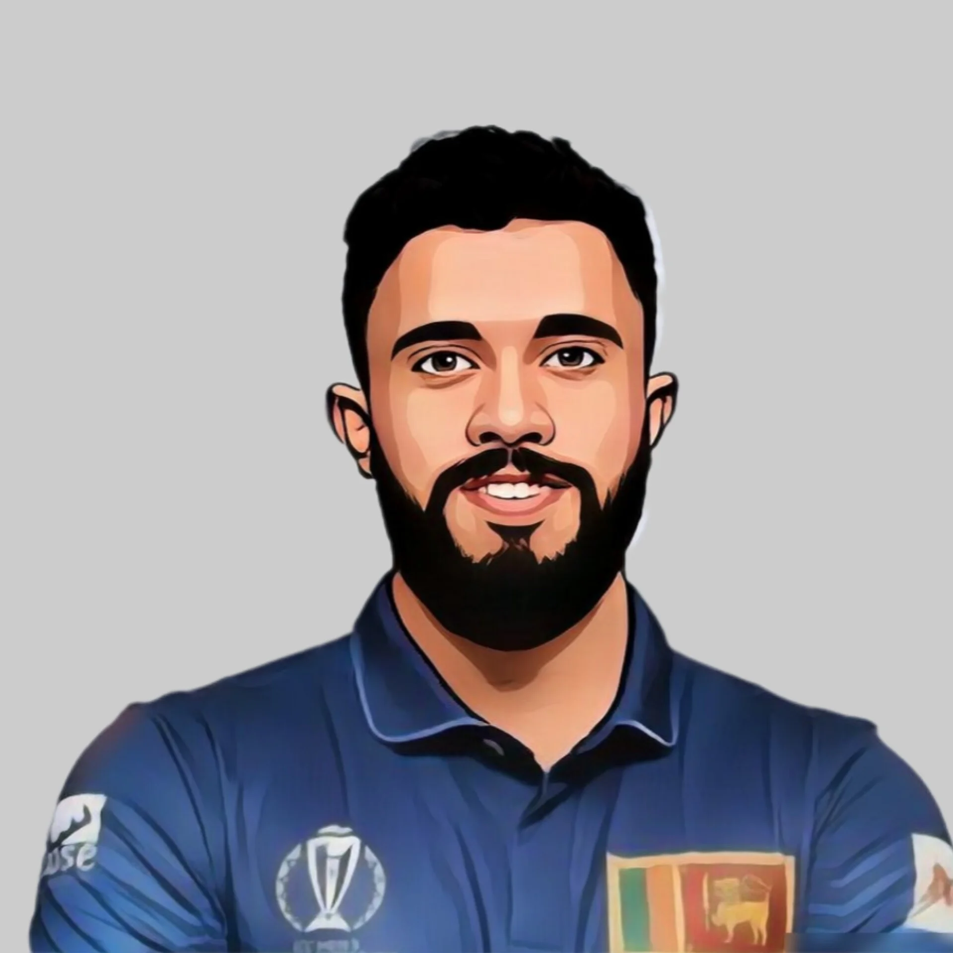 Kusal Mendis batting for Sri Lanka