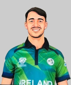 Curtis Campher Ireland cricket all rounder profile picture