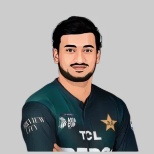 Hasan Nawaz profile picture with batting stats and career details on CricProZone