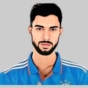 Tilak Varma playing for India in 2025