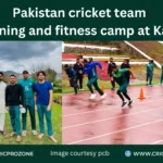 Pakistan cricket team training and fitness camp at Kakul