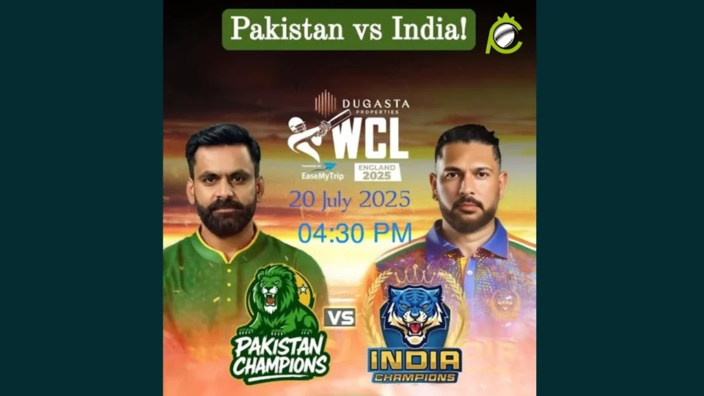 Pakistan Champions vs India Champions match preview WCL 2025
