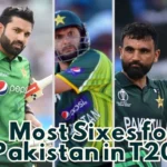 Most Sixes for Pakistan in T20Is – Top Power Hitters 