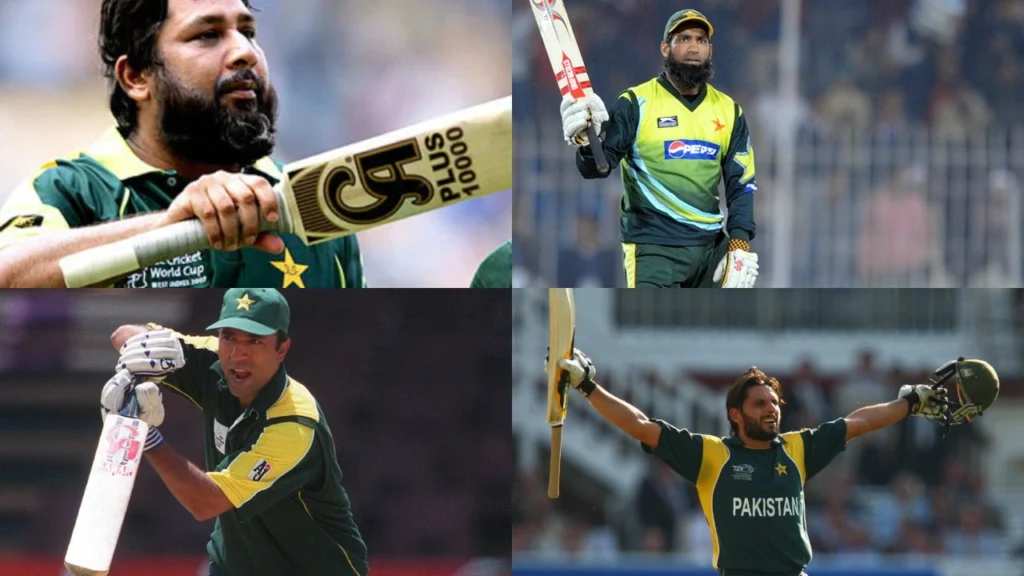 Top Pakistani players with the most runs in ODI cricket history