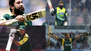 Top Pakistani players with the most runs in ODI cricket history