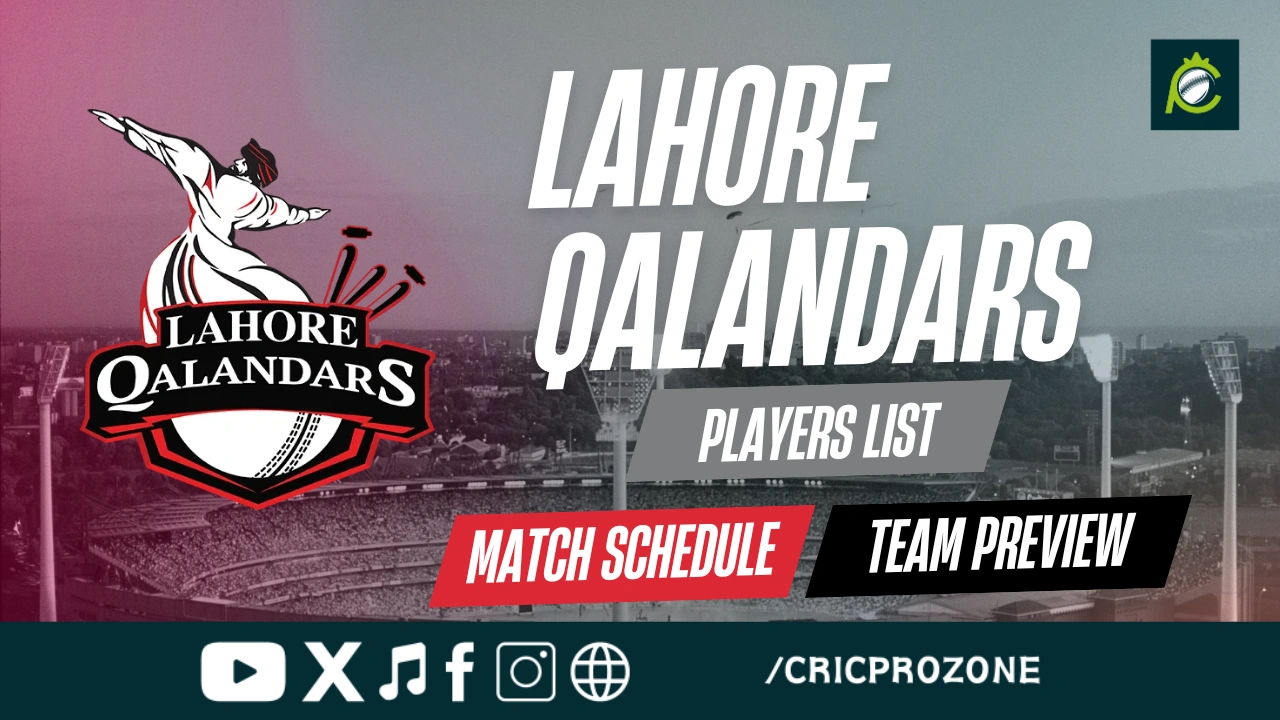 Lahore Qalandars Squad 2026 PSL players list