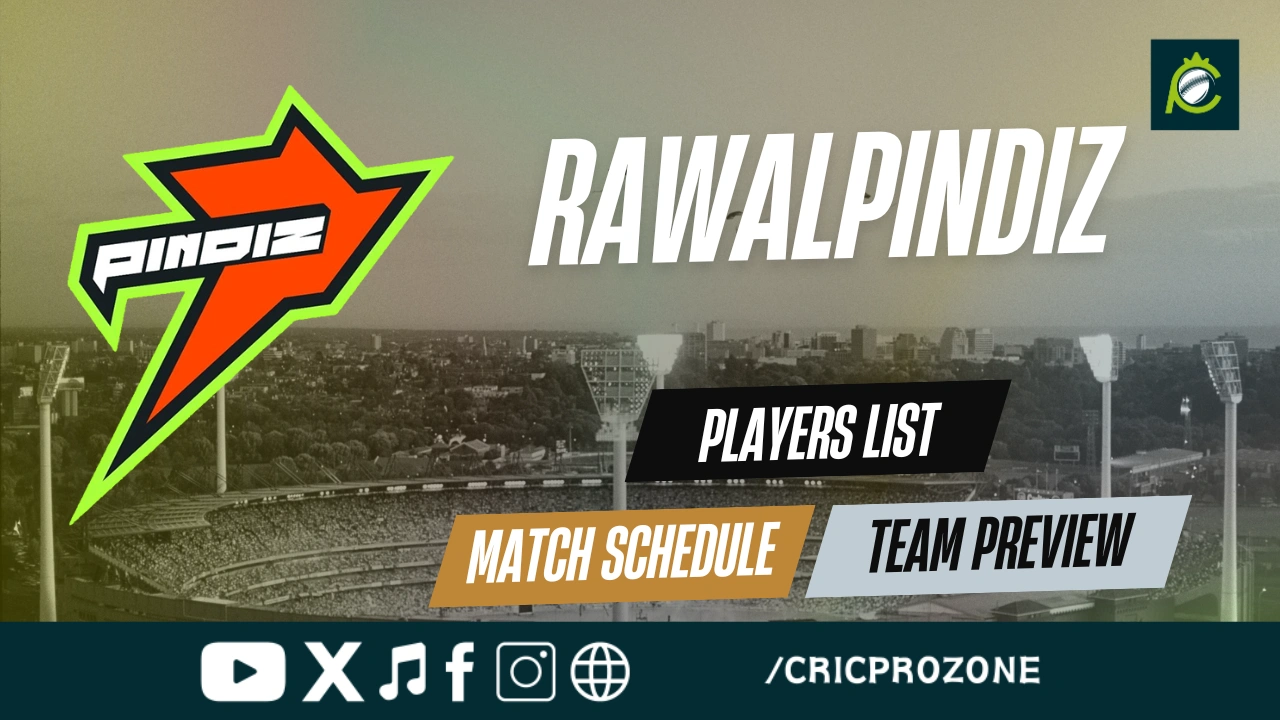 Rawalpindiz Squad 2026 and PSL schedule with players list and match fixtures Pakistan Super League